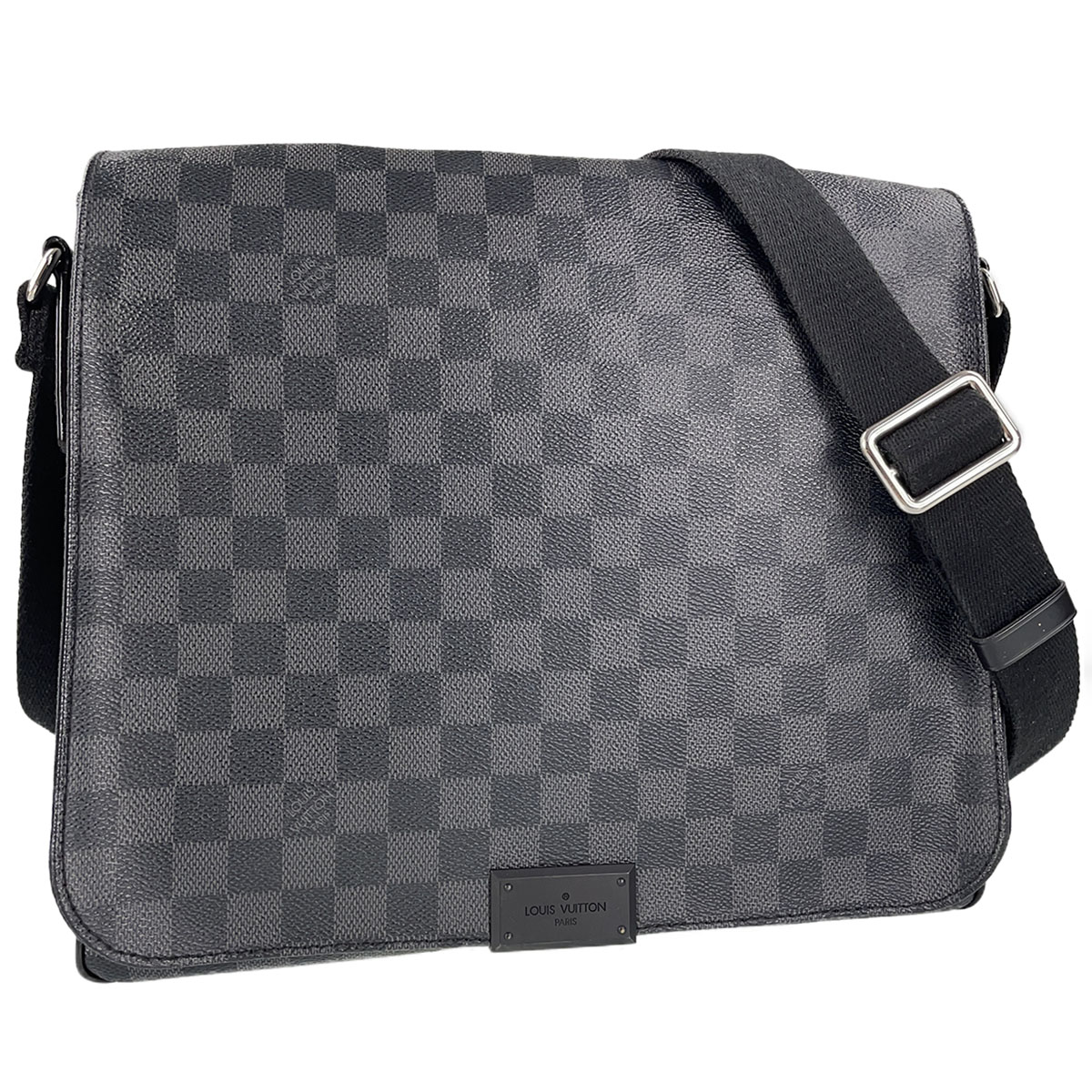 LOUIS VUITTON Shoulder Bag N41272 District MM Damier Grafitto