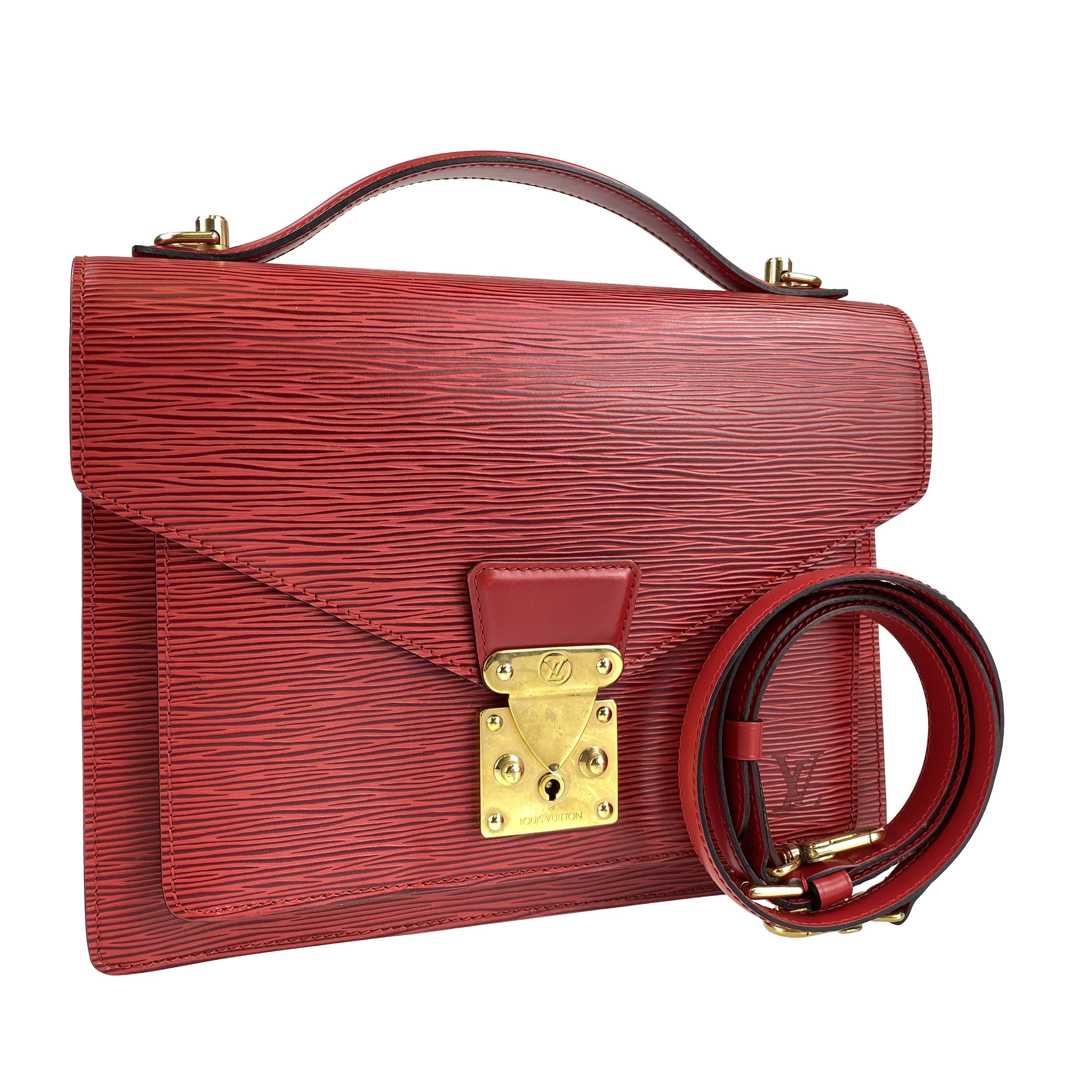 Louis Vuitton Tote Bag Red Lining On Ebay