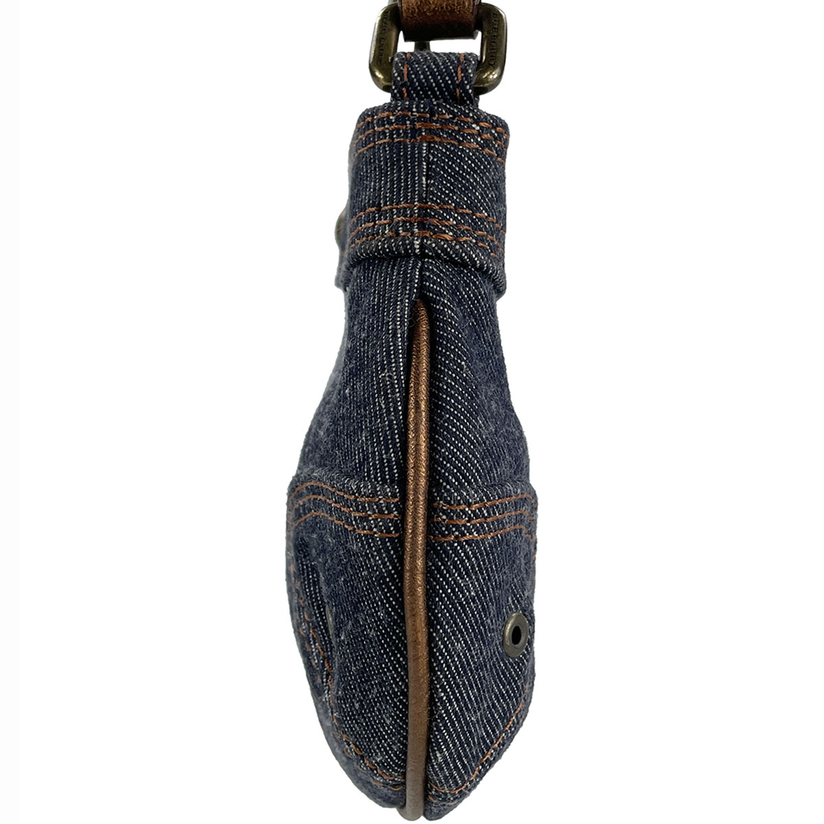 Burberry Blue Label Denim Fabric Cotton Navy Handbag 2190 | eBay