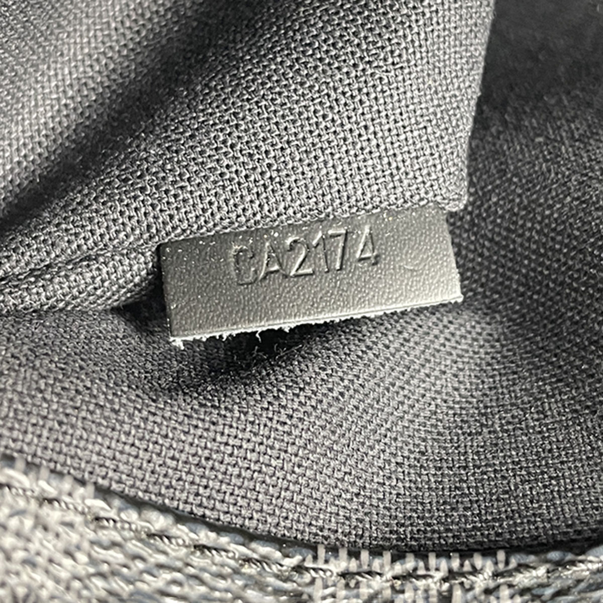 Louis Vuitton Damier Graphite District MM Leather Fabric Black Shoulder bag  712
